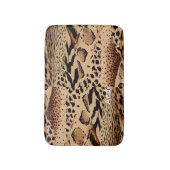 Gepersonaliseerde dierlijke patroon ontwerp print badmat (Voorkant Verticaal)