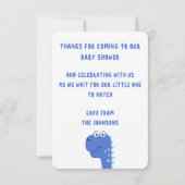 Gepersonaliseerde Dinosaur (Achterkant)