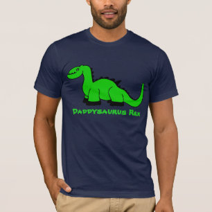 Gepersonaliseerde Dinosaur Adult T-Shirt voor mann