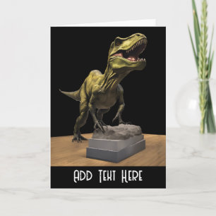 Gepersonaliseerde Dinosaurus Kaart