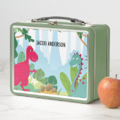 Gepersonaliseerde Dinosaurus Terug naar School Naa (In situ)