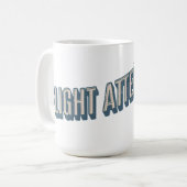 Gepersonaliseerde Distressed Flight Attendant Mok (Voorkant links)