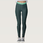 Gepersonaliseerde DJane outfit leggings (Voorkant)