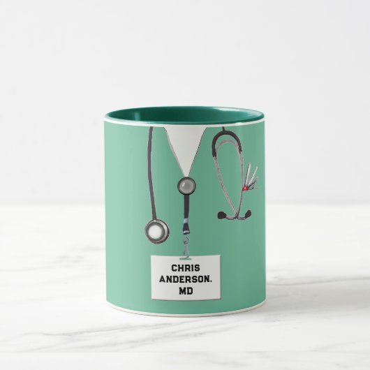 Gepersonaliseerde Doctor Gift Mok (Midden)