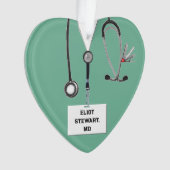 Gepersonaliseerde Doctor Gift Ornament (voorkant)