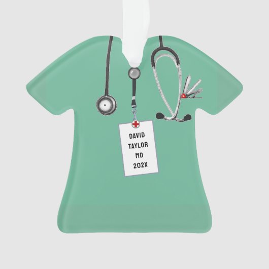 Gepersonaliseerde Doctor Gift Ornament (voorkant)