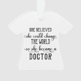 Gepersonaliseerde Doctor Ornament