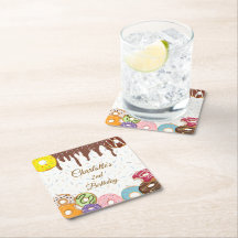 Gepersonaliseerde donut party