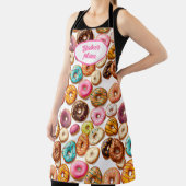 Gepersonaliseerde Doughnuts Baker Mam Schort (Insitu)