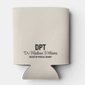 Gepersonaliseerde DPT Doctor of Physical Therapy G Blikjeskoeler (Achterkant)