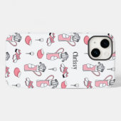 Gepersonaliseerde draagtas voor dames met Golfer H Case-Mate iPhone Case (Achterkant (horizontaal))