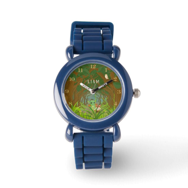 Gepersonaliseerde draak en vriend horloge (Voorkant)
