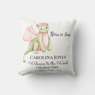 Gepersonaliseerde Dragon Baby Keepsake Kussen