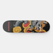 Gepersonaliseerde drakenskateboard skateboard (Horizontaal)