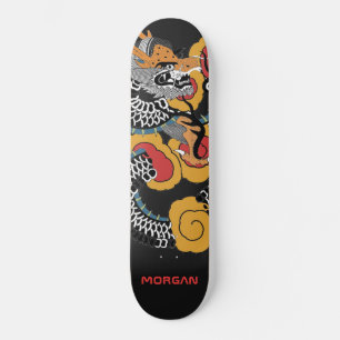 Gepersonaliseerde drakenskateboard skateboard