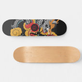 Gepersonaliseerde drakenskateboard skateboard (Horizontaal)