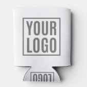Gepersonaliseerde driezijdige Logo Sjabloon Koelbo Blikjeskoeler (Achterkant)