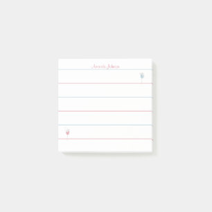 Gepersonaliseerde drijvende ballonmuizen post-it® notes