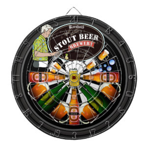 Gepersonaliseerde Drink voor balkschoten Doelstell Dartbord