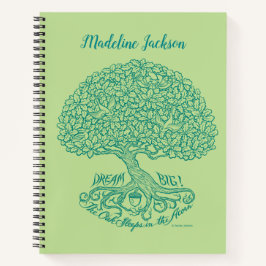 Gepersonaliseerde droom groot notitieboek