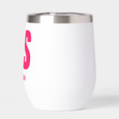 Gepersonaliseerde Dubbele Schaduw Monogram Initiaa (Achterkant)