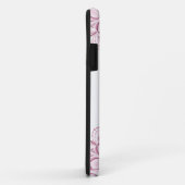 Gepersonaliseerde Dusky Roos Confetti Lace Dot Man Case-Mate iPhone Case (Achterkant/rechts)