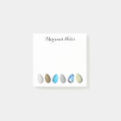 gepersonaliseerde easter 3d kleurrijke eieren eleg post-it® notes (Voorkant)