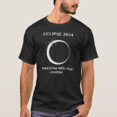 Gepersonaliseerde Eclipse 2024 T-shirt (Voorkant)