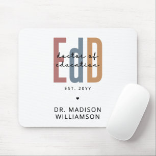 Gepersonaliseerde EdD Doctor of Education Afstuder Muismat