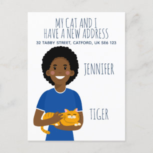 Gepersonaliseerde editable nieuwe punten van de ad aankondigingskaart