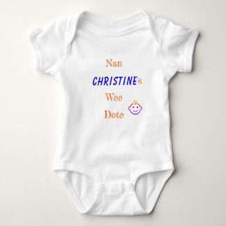 Gepersonaliseerde eend Granny Nana Baby Romper