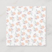 Gepersonaliseerde Eenhoorn Gift Label Informatiekaartje (Achterkant)