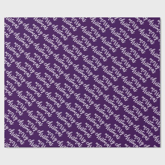 Gepersonaliseerde Eenvoudige Stijlvolle Moderne Vr Cadeaupapier (Vlak)