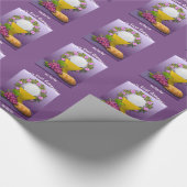 Gepersonaliseerde Eerste Communie Heilige Eucharis Cadeaupapier (Hoek)