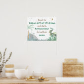 Gepersonaliseerde eerste dag van het Poster van de (Keuken)