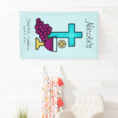 Gepersonaliseerde Eerste Heilige Communie Spandoek (Insitu)