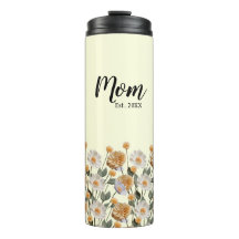 Gepersonaliseerde eerste keer mam cadeau bloemen