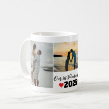 Gepersonaliseerde eerste Valentijnsdag 3 fotocolla