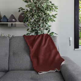 Gepersonaliseerde effen kleur fleece deken