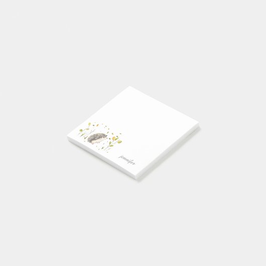 Gepersonaliseerde egel Post-it® notes (Schuin)