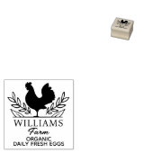 gepersonaliseerde eierstempel 	rubberstempel (Gestempeld)