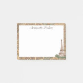 Gepersonaliseerde Eiffeltoren Post-it Notes (Voorkant)
