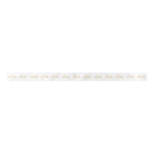 Gepersonaliseerde elegant Manuscript Ander Gold Bl Lint (Voorkant)