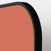 Gepersonaliseerde Elegant Terracotta Monogram en N Pickleball Paddle (Links Detail)