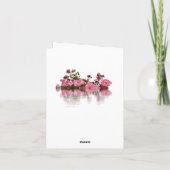 Gepersonaliseerde Elegant Wedding Gefeliciteerd Ka Aankondiging (Achterkant)