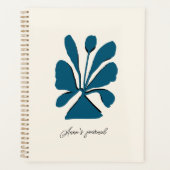 Gepersonaliseerde Elegante Bloom Planner (Voorkant)