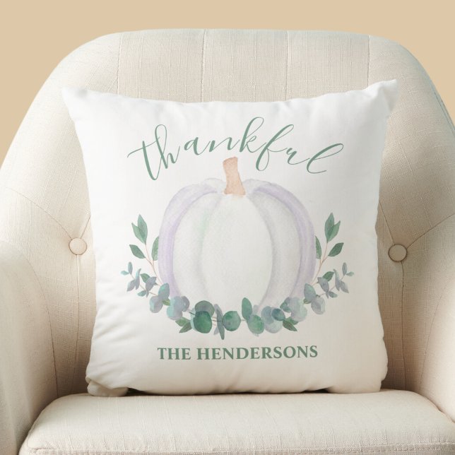 Gepersonaliseerde elegante pompoen kussen (Creator heeft geüpload)