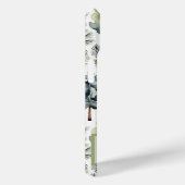Gepersonaliseerde Elegante Salie Green Fir Tree Case-Mate iPhone Case (Achterkant / Rechts)