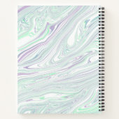 Gepersonaliseerde elegantie: Custom 8.5" x 11" mer Notitieboek (Achterkant)