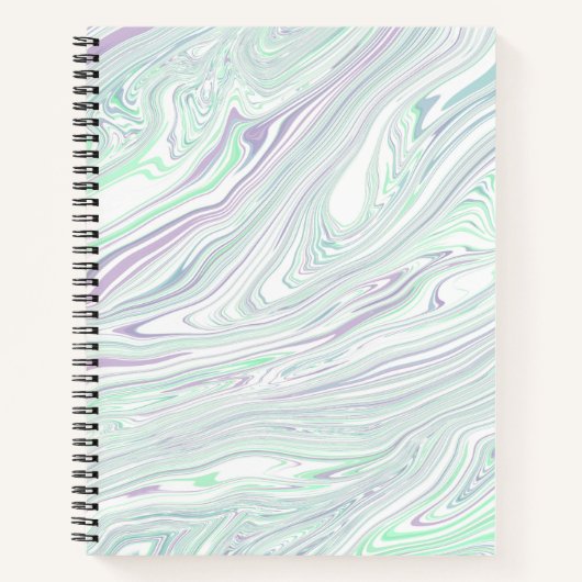 Gepersonaliseerde elegantie: Custom 8.5" x 11" mer Notitieboek (Voorkant)